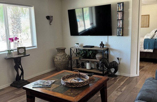 Pomerene House | Cozy 2-bedroom house in adorable Benson with AC comfort