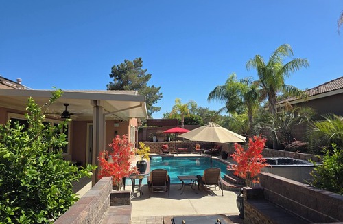 Centennial Hills House | Cozy 5th wheel pool side escape. Sleep up to 6. 30 min to L.V., lake, skiing.