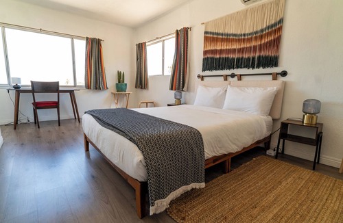 Yucca Valley House | Cozy casita on quiet desert hillside with views, fire pit and grill!