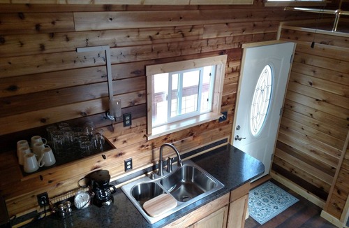 Beaver Cabin | Cozy Creekside Tiny Home outside Forks, WA; Right in Olympic National Forest!
