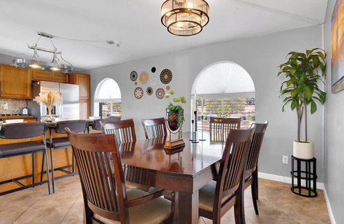 Harrison East South House | Cozy Desert Oasis with Pool, and Private Fenced Yard-Furry Friends Welcome!