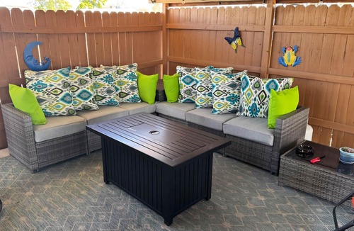 Apache Junction House | Cozy spanish style bungalow; huge private covered patio includes spa and more!