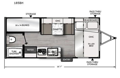 Las Vegas Apartment | Cozy Vegas Bunkhouse RV