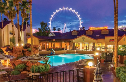 Las Vegas Villa | Deluxe Villa with a Private Balcony and Fireplace | Perfect Location + Amazing Amenities