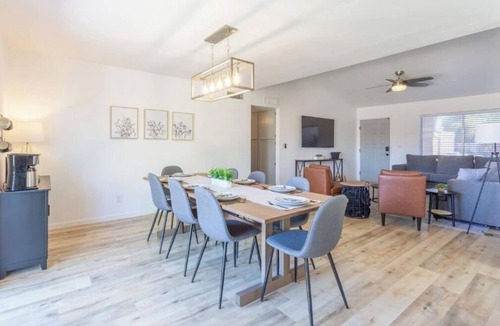 Chandler House | Desert Manor - Fully remodeled 3 bedroom home with game room and hot tub!