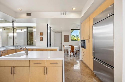 Palm Springs House | Dog Friendly Villa located on Indian Canyons Golf Course with Private Pool