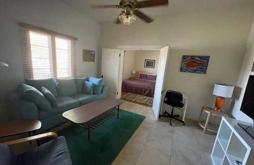 South Park Apartment | Downtown Garden Hideaway, in an Historic Neighborhood