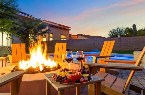 Tamaron Villa | Dream And Drift Luxe Pool Spa Pool Table Firepit Paradise