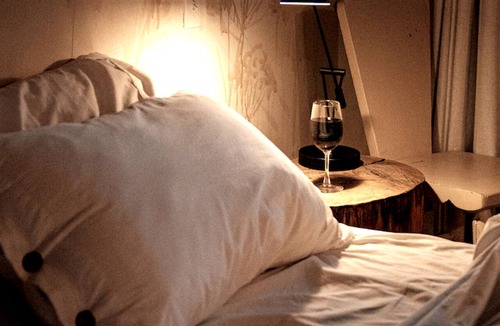 Cornville House | Enjoy our designer King Suite, nestled among the pines with premium linens, a deep soaking tub and lush gardens Experience the sunrise or sunset on the front patio in our wooden rocking chairs Close to Vineyards for Wine lovers 5 miles from