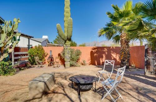 Palo Verde House | Fire Pits & Grill at Central Tucson Home Base!