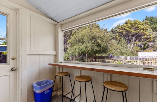 Fort Bragg House | Fully renovated historic home in the sunbelt with lovely yard, deck & firepit