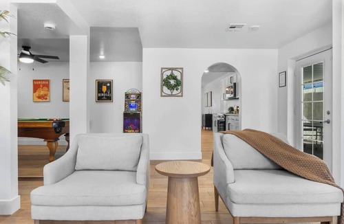 North Las Vegas House | Fun Oasis: 6BR, Hot Tub,Pool, Arcade & Park Nearby