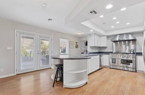 Sunrise Manor House | Gated 6BR Family Home: Pool Table, Fire Pit & Strip Views