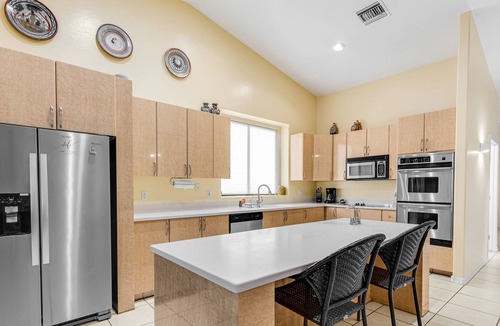 Anthem House | Gated home + casita with pool, spa, patio, outdoor kitchen, & exercise room