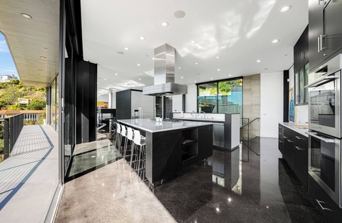 Hollywood Hills Villa | Glass Mansion - Chic Glass Villa in LA Hills with Views, Style & Serenity