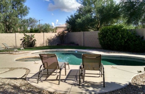 Pebblecreek House | Great Palm Valley home with private heated pool/spa in quiet neighborhood