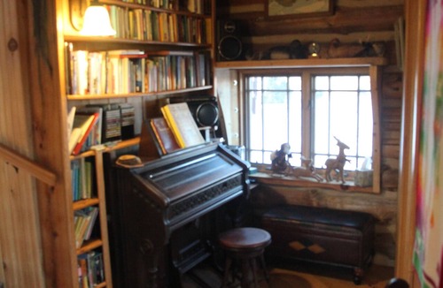Amherst Cottage | Green, unique, comfortable, open loft cabin