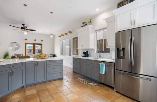 La Quinta Cove House | Hacienda Getaway Pool, Hot Tub, & Steps to trails.