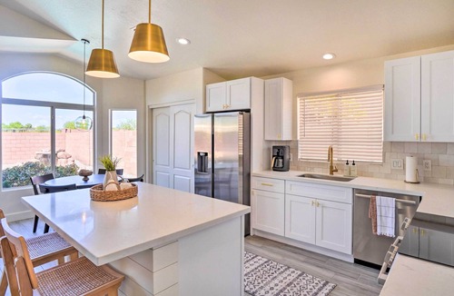 Paradise Valley Village House | Heated Pool + Foosball: Modern Phoenix Sanctuary