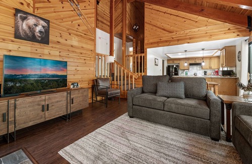 Fox Farm Cabin | Hidden Spot - Quiet Fox Farm Cabin with Pool Table & Wraparound Deck