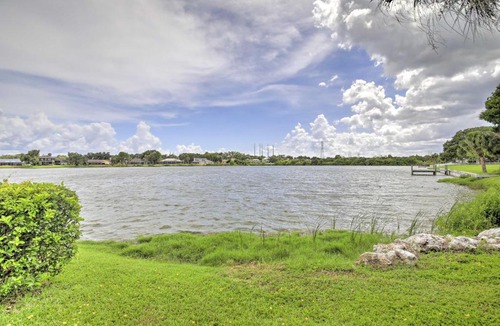 Riverview Apartment | Lakefront Apt with Peaceful Balcony and Lake Views!