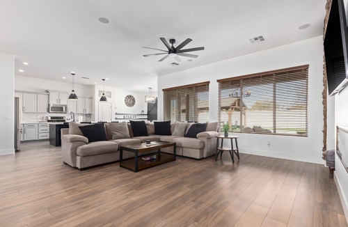 Rovey Farm Estates House | Large Glendale Home with Pool, Sleeps 11, Near Cardinals Stadium, Pets Allowed
