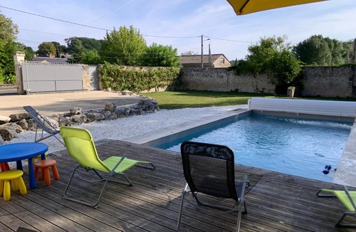 Noizay House | Les Prairies du Val d'Amboise Grand Gite 15 pers avec piscine - PMR
