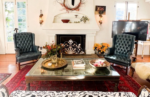 Hollywood Villa | Love Actually inspired Holiday Villa - from Rose & Mortar of "Capturing Home"