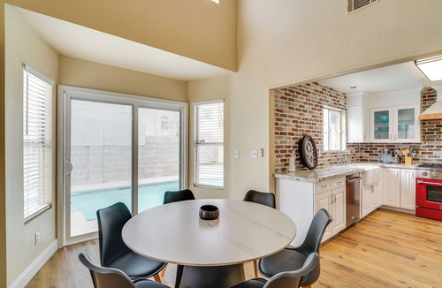 Las Vegas House | Luxe 3BR Executive Home w/Pool, Office & Patio