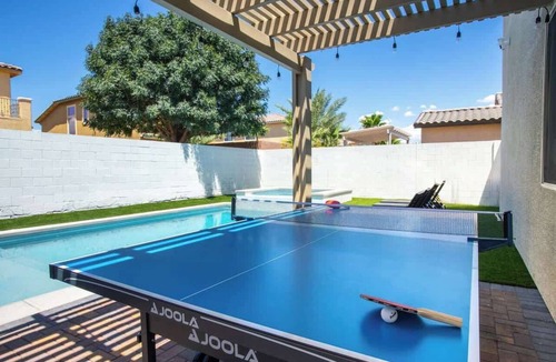 North Las Vegas House | Luxury 7BR Home | Theater, Pool, Spa & Games