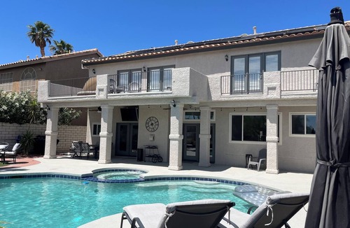 Green Valley House | Luxury GOLF Front Amazing View 5/3 POOL SPA Pets OK 10 mn Strip