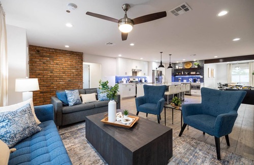 Trail West House | Luxury Old Town 4BR—Heated Pool, Hot Tub & Games