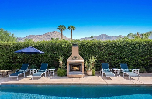 Palm Springs House | Luxury South Palm Springs Andreas Canyon 5 Suites, 6.5 Bath - Casita, Pool, Spa