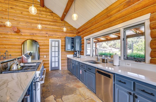 Alpine Cabin | Majestic Yellowstone-Style Log Cabin on 27 acres