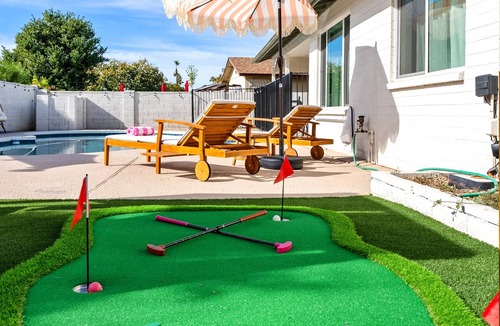 La Paz At Desert Springs House | Mins To OT + Heated POOL & HOT TUB + Game Room + Sleeps 14 + Family Friendly!
