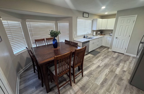 West Valley City House | Modern 5BR SLC Home w/Foosball, Smart TVs & Office, Near Downtown & Canyons