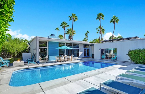 Twin Palms House | Moonrise Kingdom - Stunning South Palm Springs mountain views