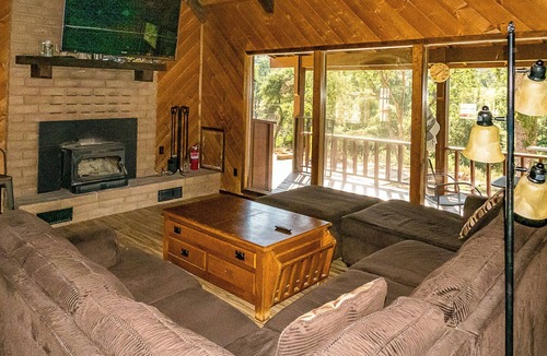 Badger House | Nestled in the forest.