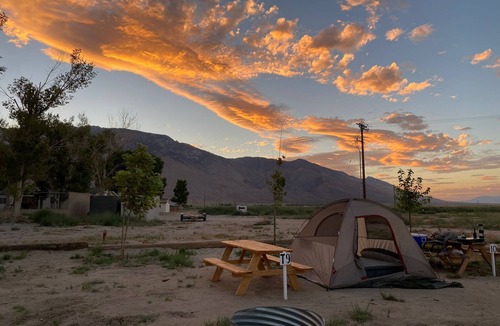 Olancha RV Rental | Olancha Lakeside Tent Site #5