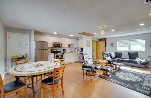 Ocean Park Apartment | On Ocean Fire Pit Hammocks Private