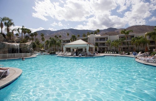 Canyon Corridor Villa | Palm Springs | Palm Springs Oasis Stay | Pool & Water Slide | 2BR