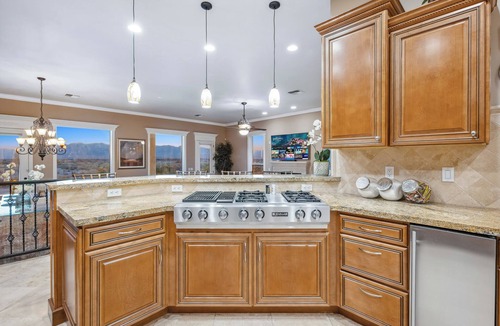 Bullhead City House | Paradise Riverfront Home with Spa and Dock Sleeps 16+