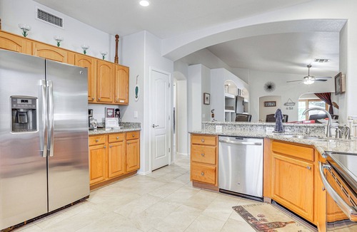 Fletcher Heights House | Patio + Fire Pit: Peoria Getaway Near Golfing!