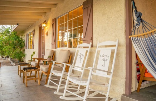 Morongo Valley House | Peaceful Ranch House on 10 Acres! Hot Tub/Mountain Views