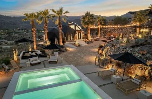 Palm Desert House | Perch – 2026 Vrbo Vacation Rental of the Year | Luxury Geo Dome w/Pickleball