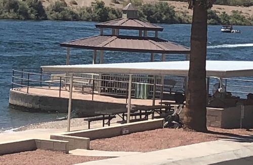 Parker Strip House | Perfect for Snow Birds: Gated community with river view, boat ramp and dock