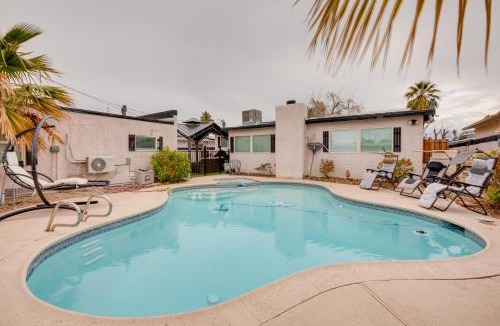 Richfield House | Pet-Friendly Las Vegas Home: Shared Pool & Hot Tub