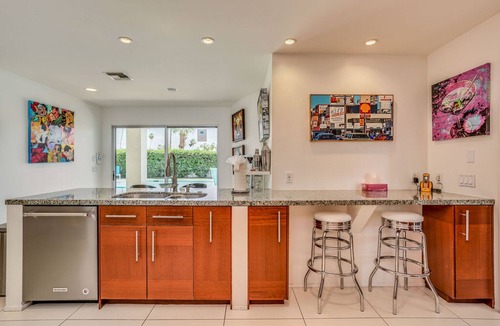 Twin Palms House | Pleasant & modern dog-friendly home w/private pool spa & heated outdoor pool