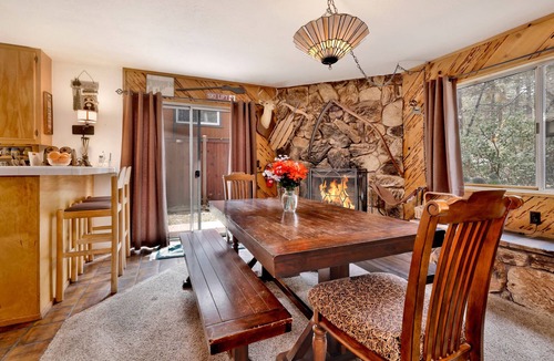 Summit Estates Cabin | Popko's Place | 3BR/1BA Moonridge Cabin w/BBQ Deck & Fenced Yard