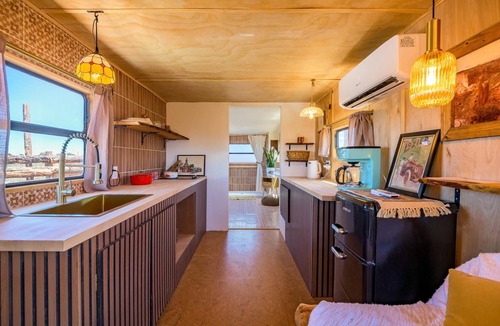 Valle House | Premium Airstream with Private Hot Tub (Unit I) - 3 Person Premium Airstream